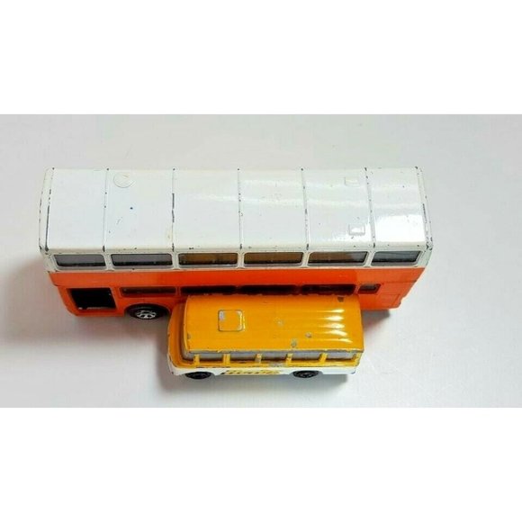 Vtg X2 BusEs Metrobus gM Hertz Mercedes 621cb7 - Picture 7 of 9